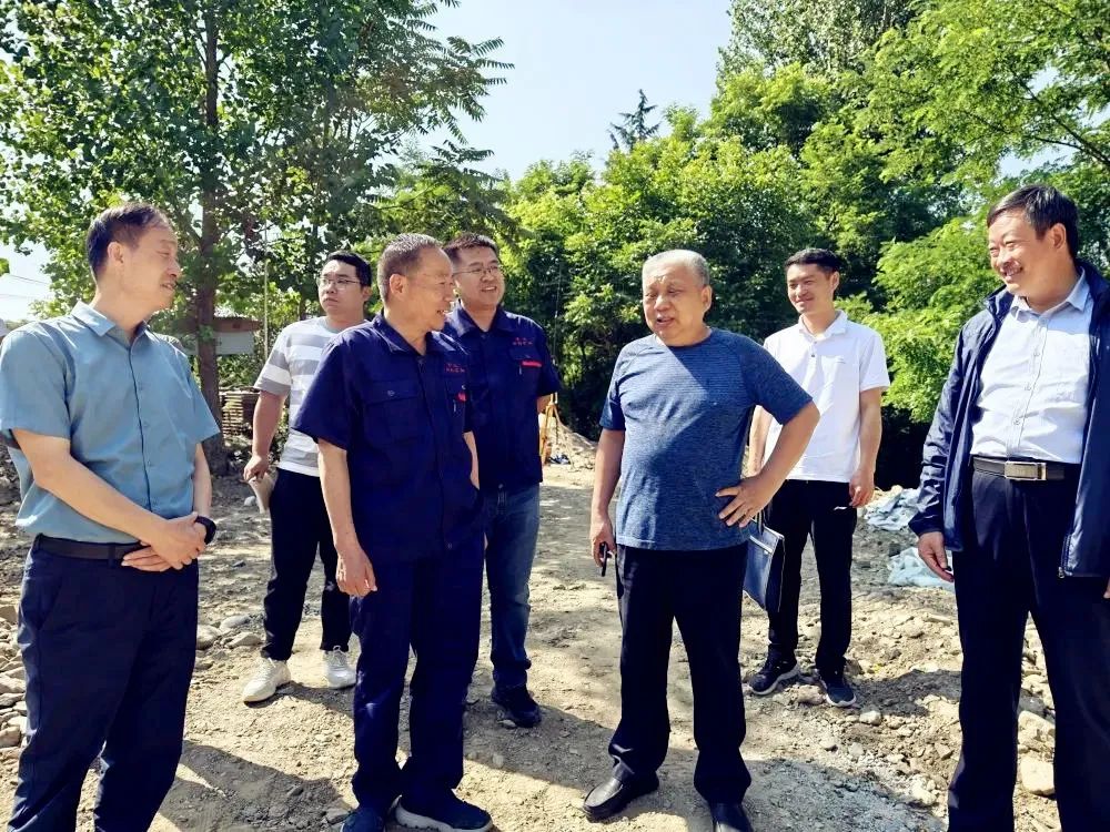 省應(yīng)急廳領(lǐng)導(dǎo)到中科礦業(yè)進(jìn)行尾礦庫汛期安全檢查